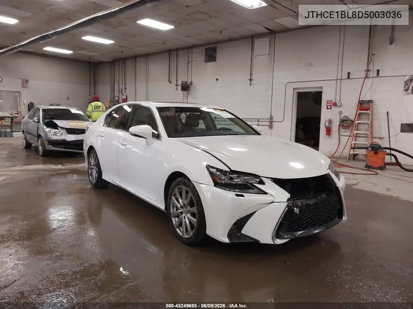 2013 Lexus Gs 350 VIN: JTHCE1BL8D5003036 Lot: 45249685