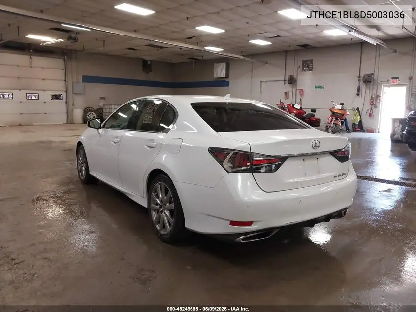 2013 Lexus Gs 350 VIN: JTHCE1BL8D5003036 Lot: 45249685