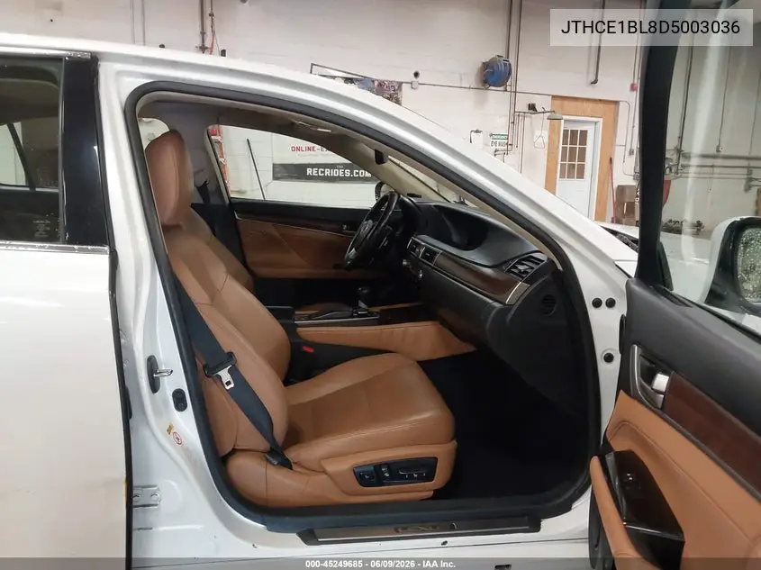 2013 Lexus Gs 350 VIN: JTHCE1BL8D5003036 Lot: 45249685