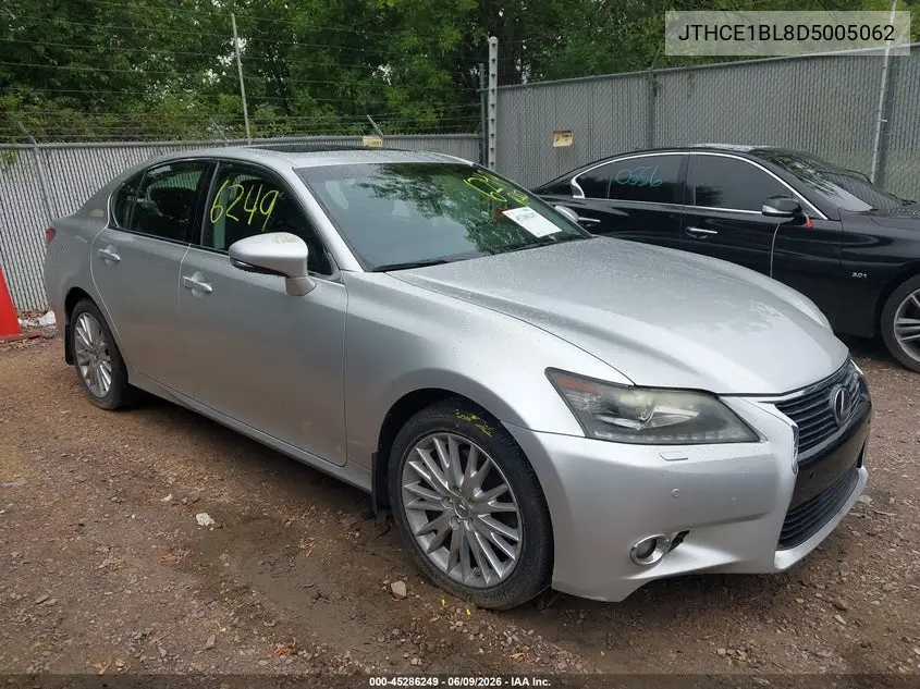 2013 Lexus Gs 350 VIN: JTHCE1BL8D5005062 Lot: 45286249