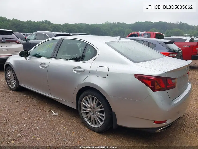 2013 Lexus Gs 350 VIN: JTHCE1BL8D5005062 Lot: 45286249