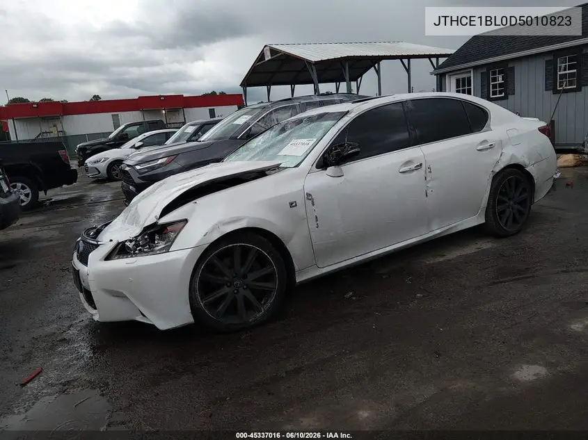 2013 Lexus Gs 350 VIN: JTHCE1BL0D5010823 Lot: 45337016