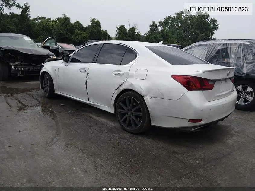 2013 Lexus Gs 350 VIN: JTHCE1BL0D5010823 Lot: 45337016