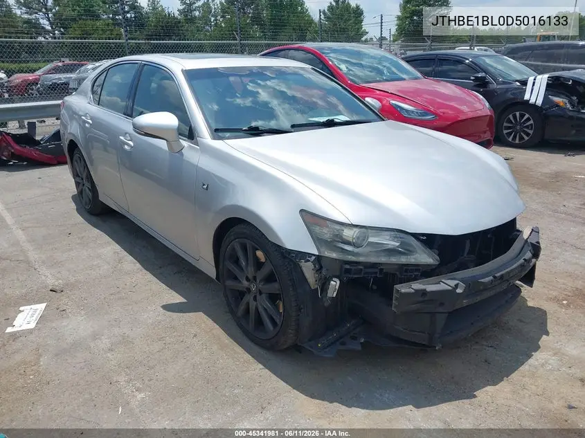 2013 Lexus Gs 350 VIN: JTHBE1BL0D5016133 Lot: 45341981