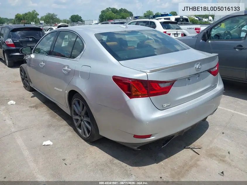 2013 Lexus Gs 350 VIN: JTHBE1BL0D5016133 Lot: 45341981