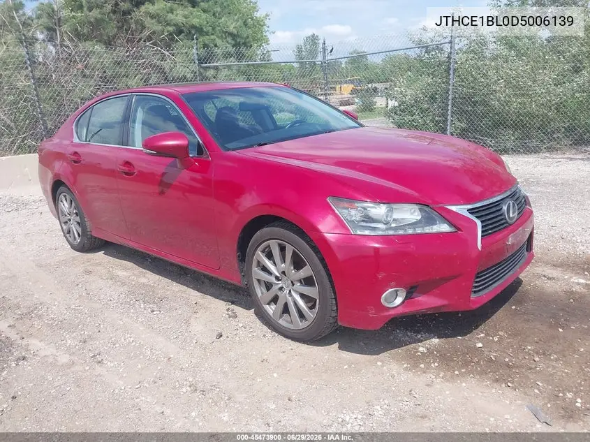 2013 Lexus Gs 350 VIN: JTHCE1BL0D5006139 Lot: 45473900