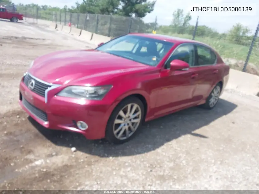 2013 Lexus Gs 350 VIN: JTHCE1BL0D5006139 Lot: 45473900