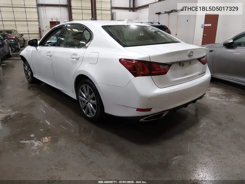 2013 Lexus Gs 350 VIN: JTHCE1BL5D5017329 Lot: 45509771