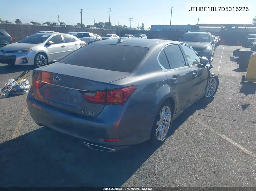 2013 Lexus Gs 350 VIN: JTHBE1BL7D5016226 Lot: 45509878