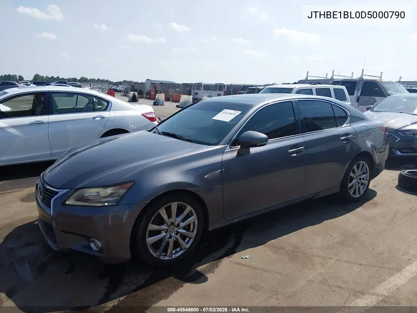 2013 Lexus Gs 350 VIN: JTHBE1BL0D5000790 Lot: 45548800