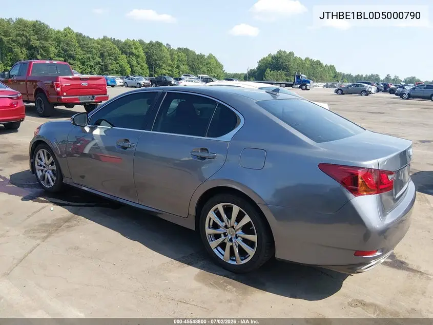 2013 Lexus Gs 350 VIN: JTHBE1BL0D5000790 Lot: 45548800