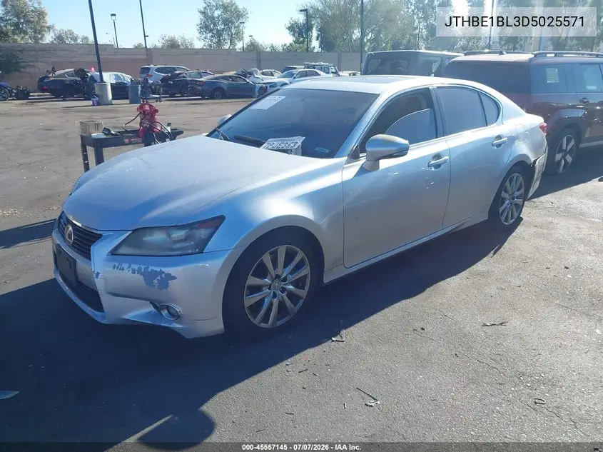 2013 Lexus Gs 350 VIN: JTHBE1BL3D5025571 Lot: 45557145