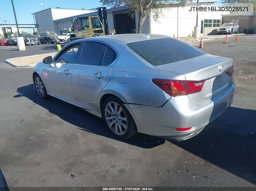 2013 Lexus Gs 350 VIN: JTHBE1BL3D5025571 Lot: 45557145