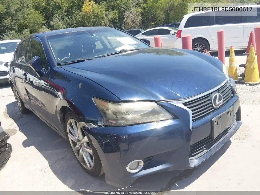 2013 Lexus Gs 350 VIN: JTHBE1BL8D5000617 Lot: 45570763