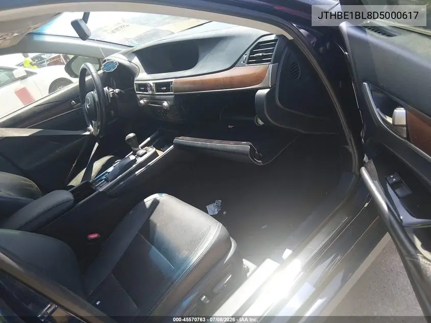 2013 Lexus Gs 350 VIN: JTHBE1BL8D5000617 Lot: 45570763