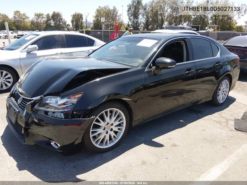 2013 Lexus Gs 350 VIN: JTHBE1BL0D5027133 Lot: 45581349