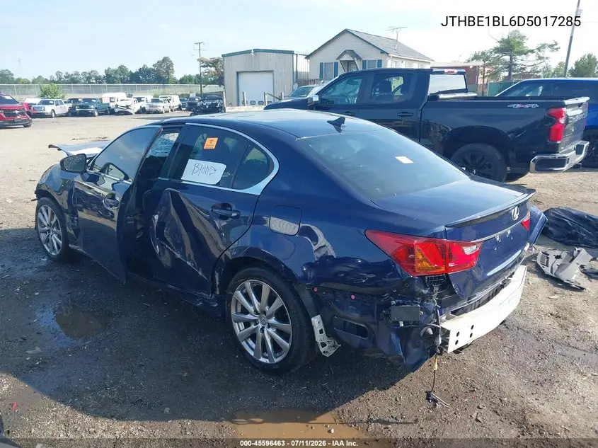 2013 Lexus Gs 350 VIN: JTHBE1BL6D5017285 Lot: 45596463
