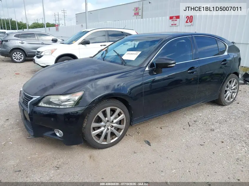 2013 Lexus Gs 350 VIN: JTHCE1BL1D5007011 Lot: 45600539
