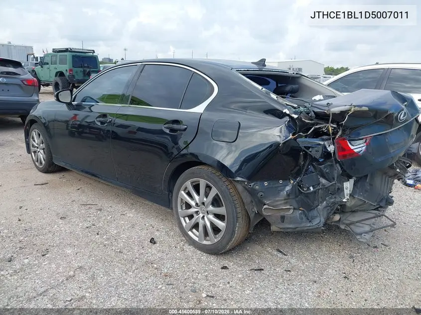 2013 Lexus Gs 350 VIN: JTHCE1BL1D5007011 Lot: 45600539