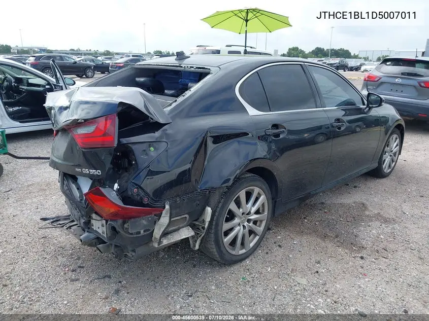 2013 Lexus Gs 350 VIN: JTHCE1BL1D5007011 Lot: 45600539