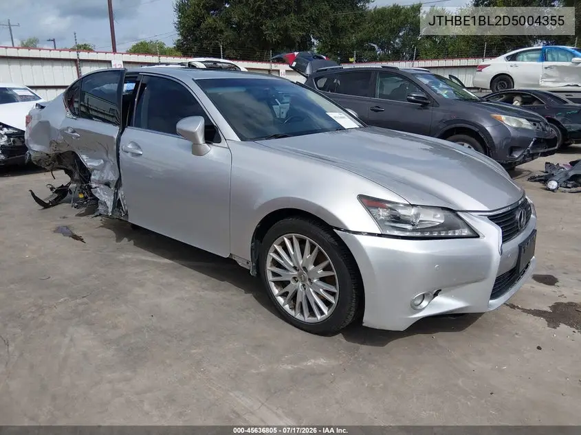 2013 Lexus Gs 350 VIN: JTHBE1BL2D5004355 Lot: 45636805