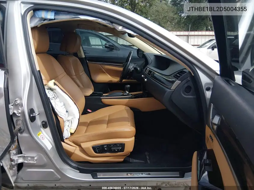 2013 Lexus Gs 350 VIN: JTHBE1BL2D5004355 Lot: 45636805