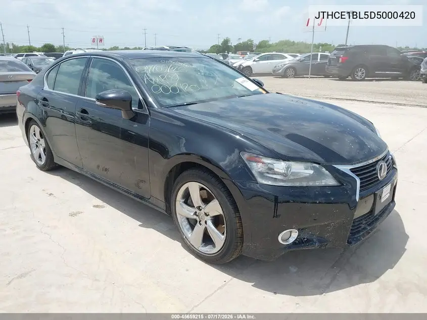 2013 Lexus Gs 350 VIN: JTHCE1BL5D5000420 Lot: 45659215