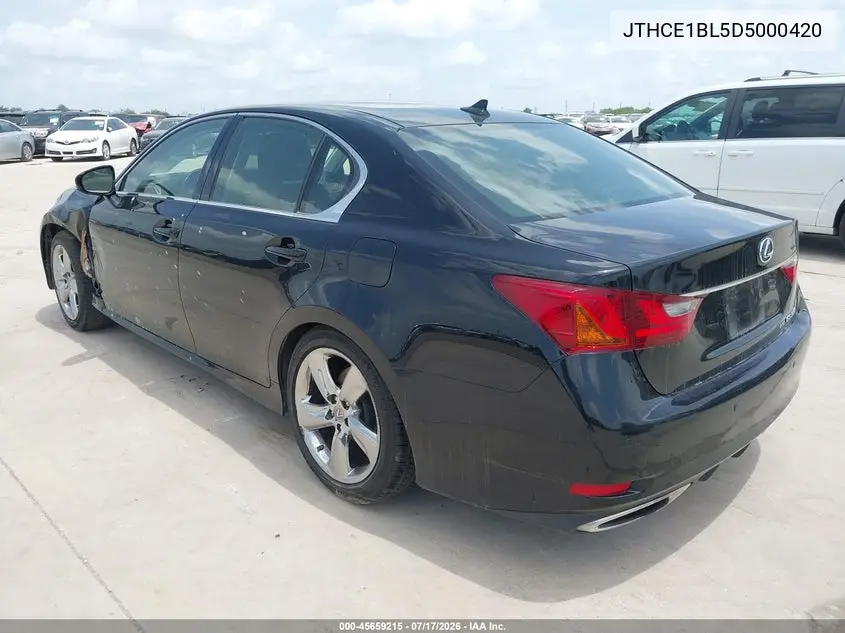2013 Lexus Gs 350 VIN: JTHCE1BL5D5000420 Lot: 45659215