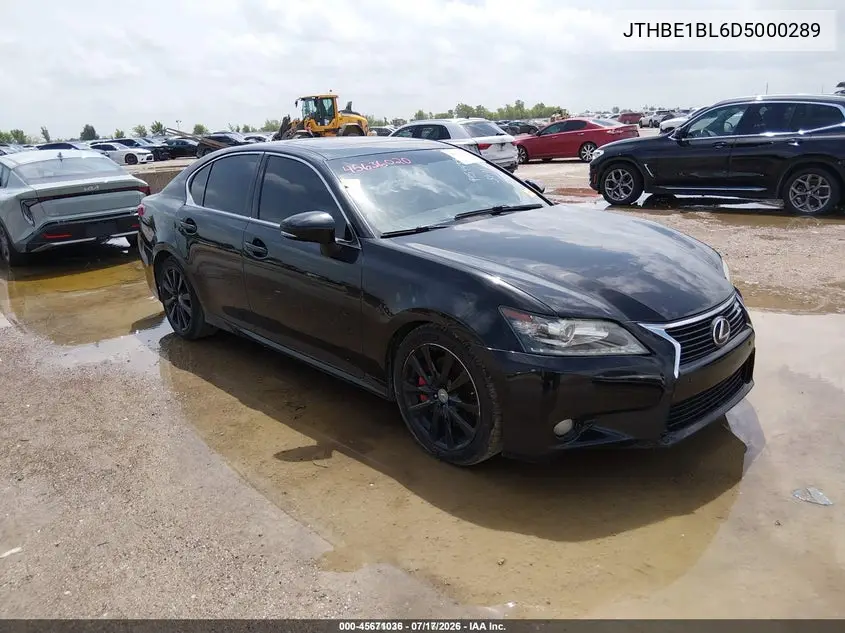 2013 Lexus Gs 350 VIN: JTHBE1BL6D5000289 Lot: 45671036