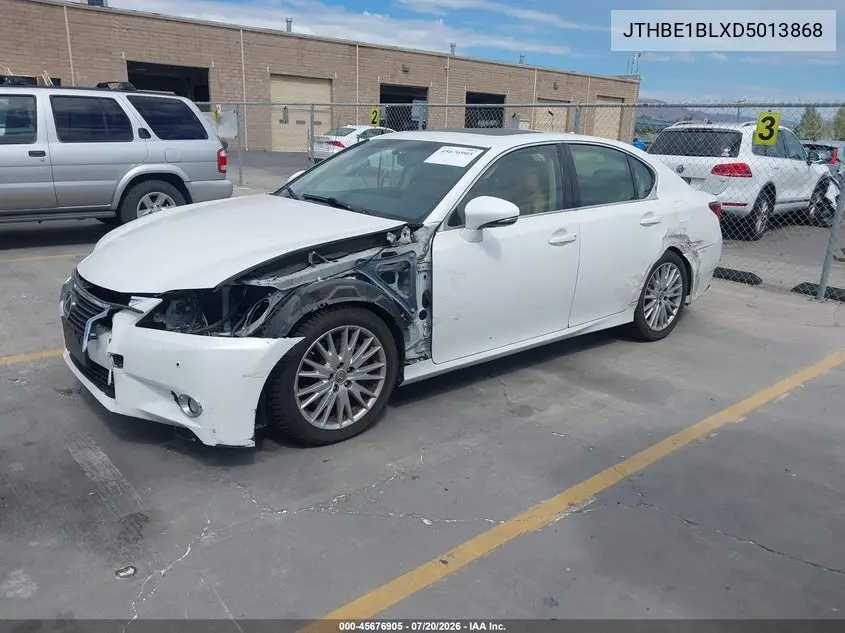 2013 Lexus Gs 350 VIN: JTHBE1BLXD5013868 Lot: 45676905