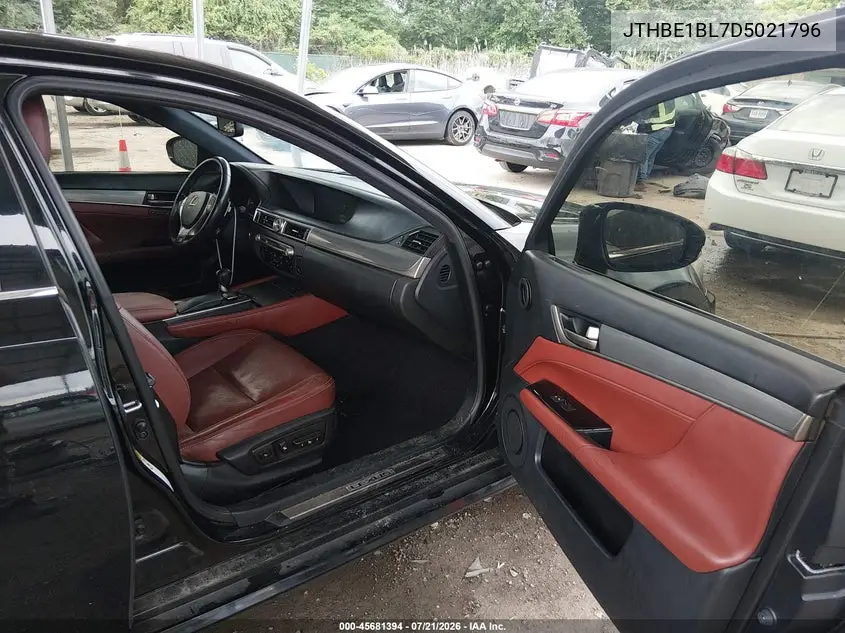 2013 Lexus Gs 350 VIN: JTHBE1BL7D5021796 Lot: 45681394