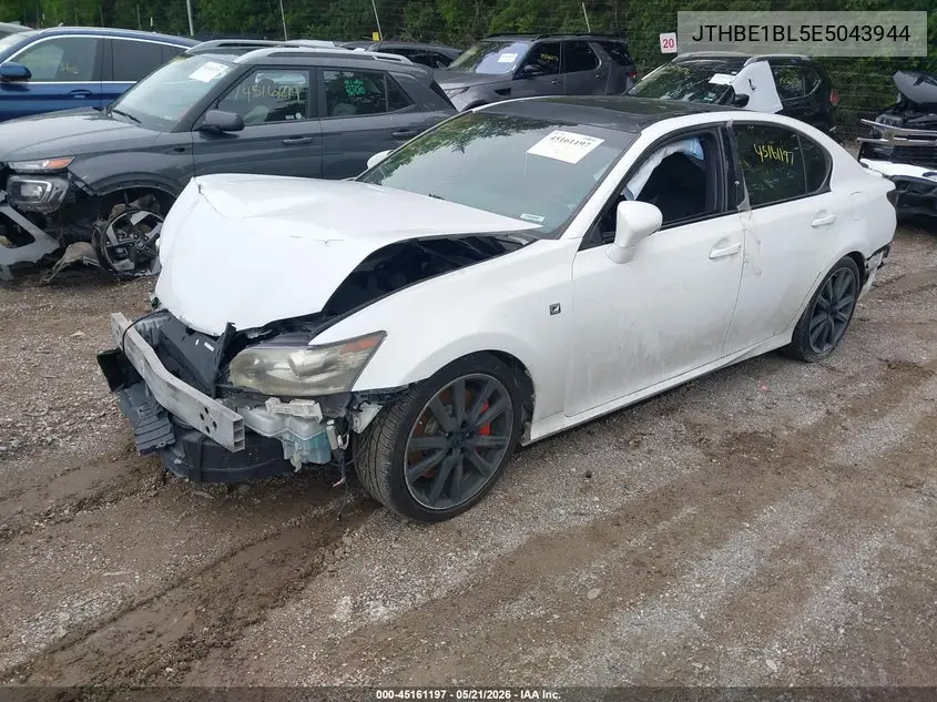 2014 Lexus Gs 350 VIN: JTHBE1BL5E5043944 Lot: 45161197