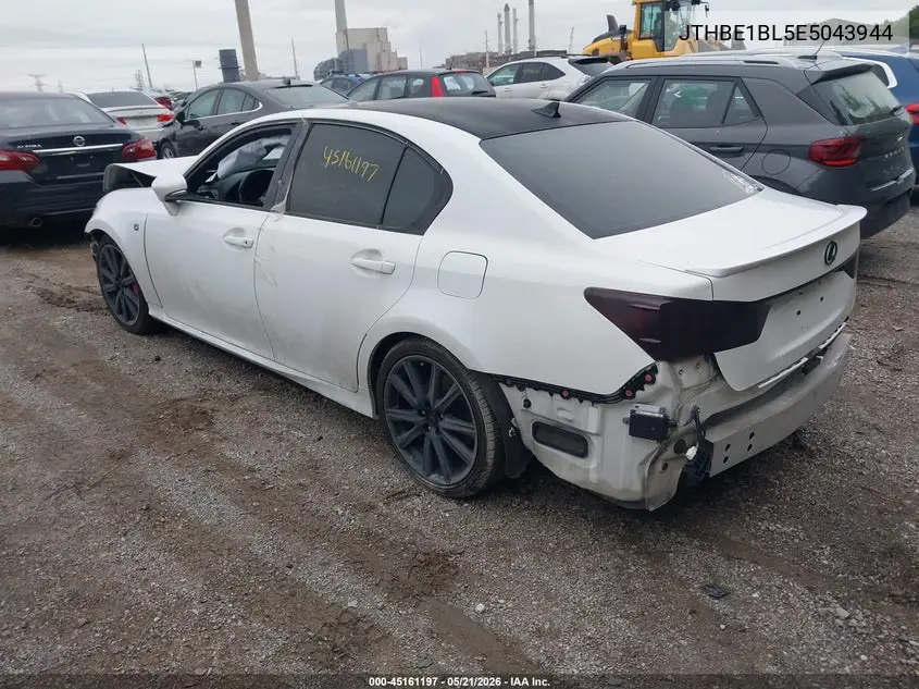 2014 Lexus Gs 350 VIN: JTHBE1BL5E5043944 Lot: 45161197