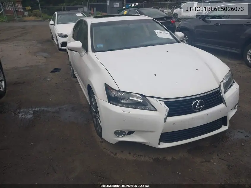 2014 Lexus Gs 350 VIN: JTHCE1BL6E5026073 Lot: 45483482