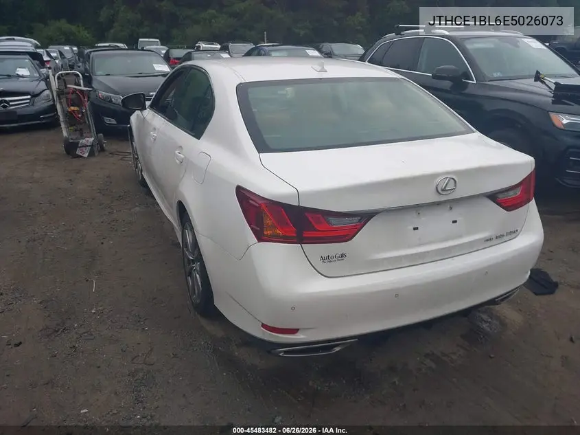 2014 Lexus Gs 350 VIN: JTHCE1BL6E5026073 Lot: 45483482