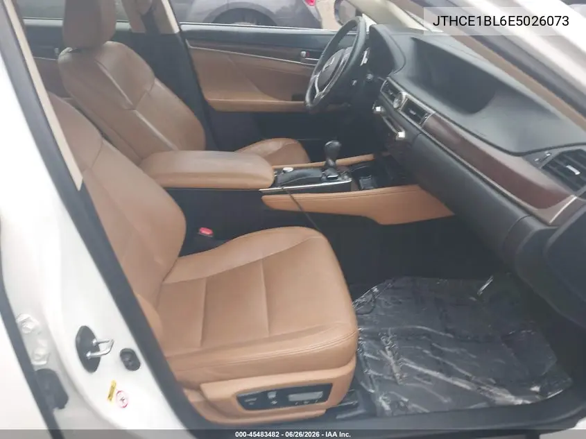 2014 Lexus Gs 350 VIN: JTHCE1BL6E5026073 Lot: 45483482
