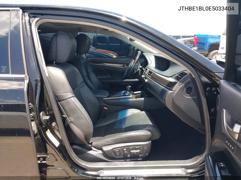 2014 Lexus Gs 350 VIN: JTHBE1BL0E5033404 Lot: 45529285