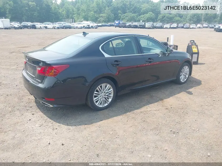 2014 Lexus Gs 350 VIN: JTHCE1BL6E5023142 Lot: 45642021