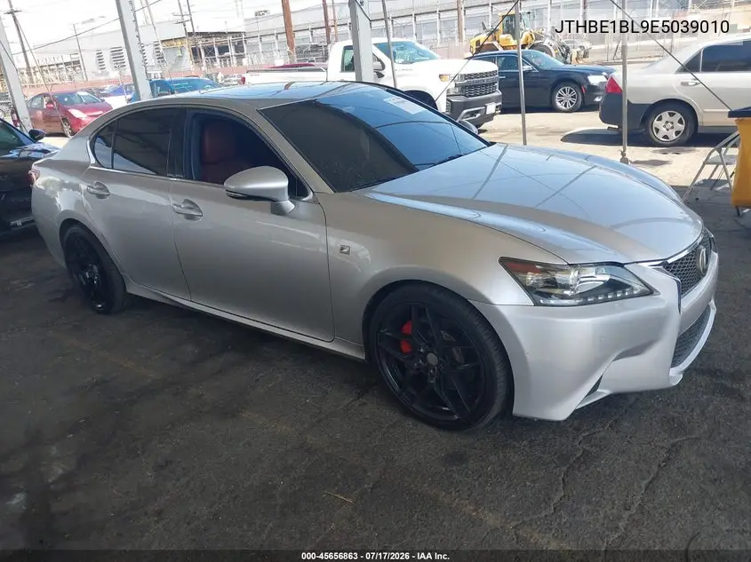 2014 Lexus Gs 350 VIN: JTHBE1BL9E5039010 Lot: 45656863