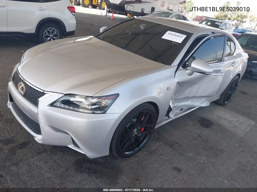 2014 Lexus Gs 350 VIN: JTHBE1BL9E5039010 Lot: 45656863