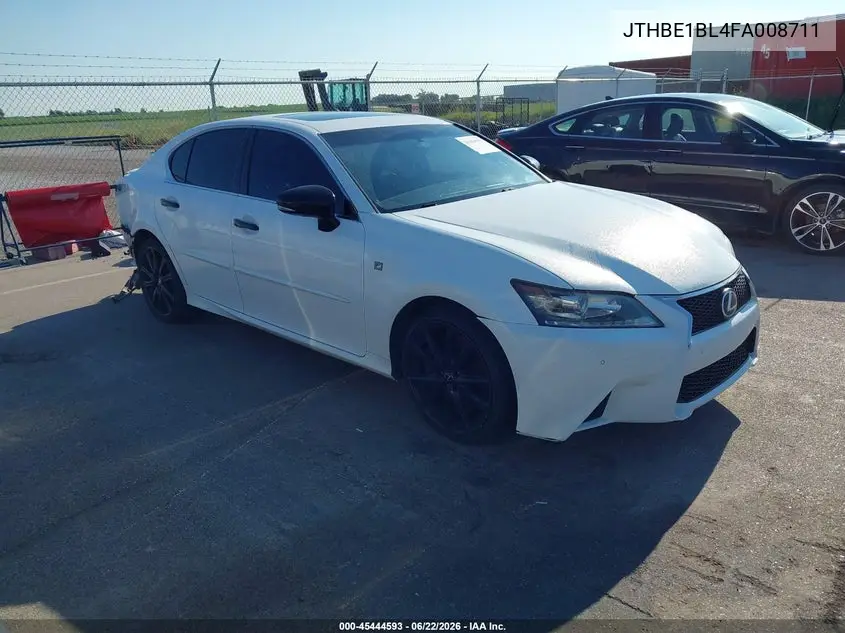 2015 Lexus Gs 350 Crafted Line VIN: JTHBE1BL4FA008711 Lot: 45444593