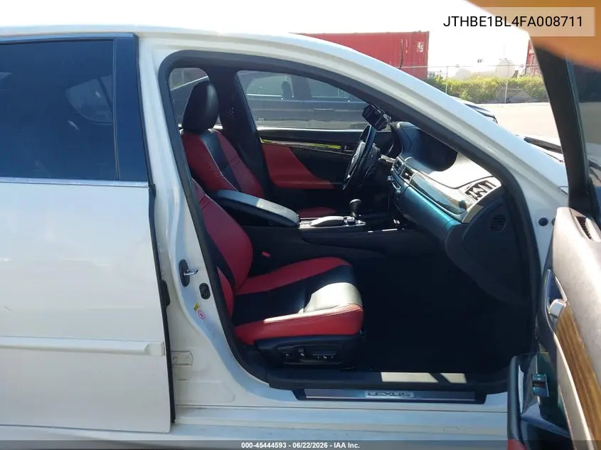2015 Lexus Gs 350 Crafted Line VIN: JTHBE1BL4FA008711 Lot: 45444593
