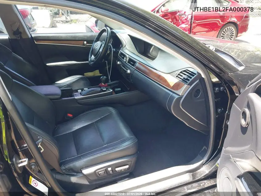 2015 Lexus Gs 350 VIN: JTHBE1BL2FA000378 Lot: 45527010