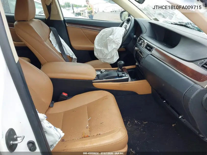 2015 Lexus Gs 350 VIN: JTHCE1BL0FA009715 Lot: 45558630