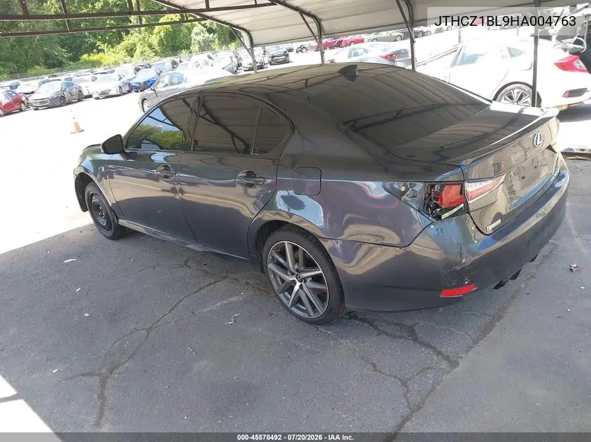 2017 Lexus Gs 350 F Sport VIN: JTHCZ1BL9HA004763 Lot: 45578492