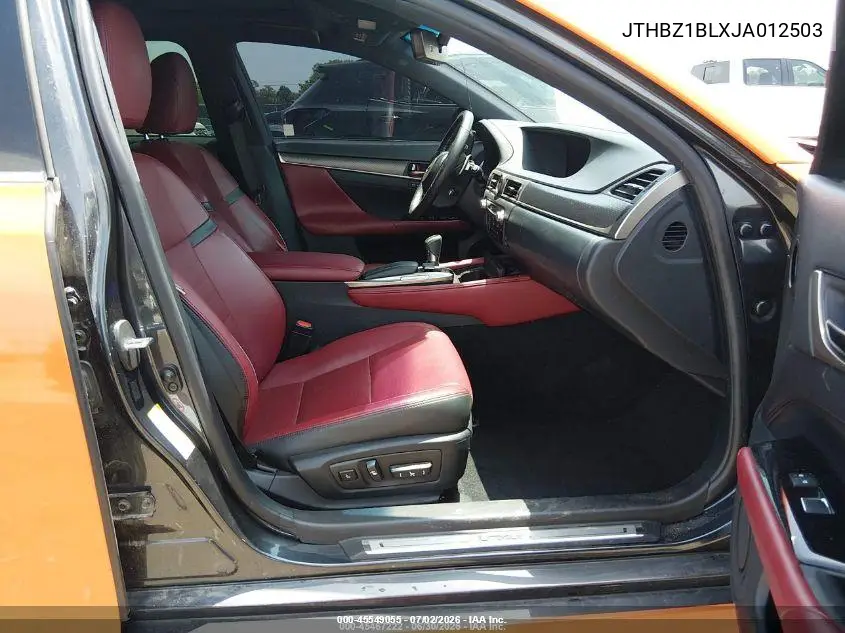 2018 Lexus Gs 350 F Sport VIN: JTHBZ1BLXJA012503 Lot: 45549055