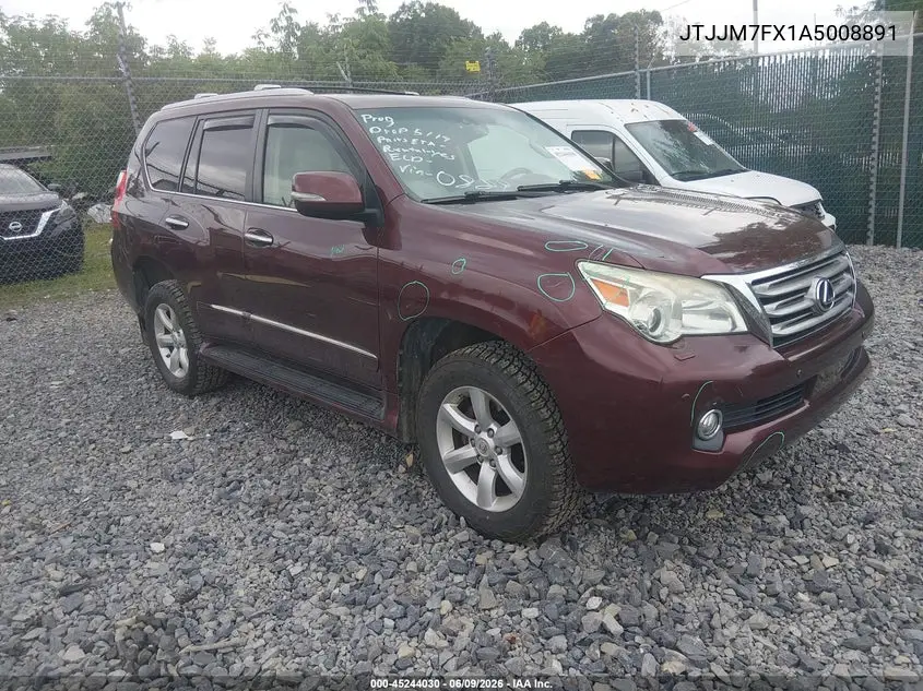 2010 Lexus Gx 460 Premium VIN: JTJJM7FX1A5008891 Lot: 45244030