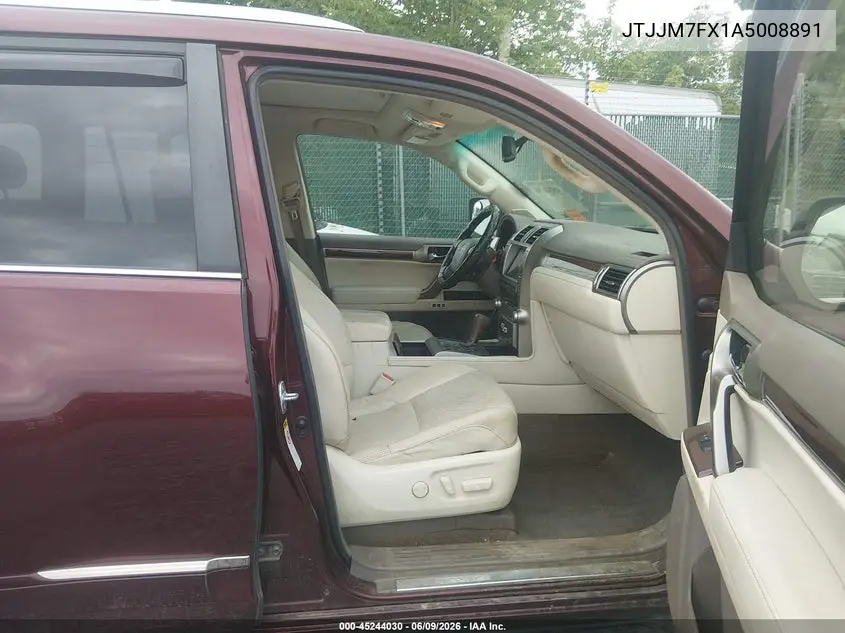 2010 Lexus Gx 460 Premium VIN: JTJJM7FX1A5008891 Lot: 45244030