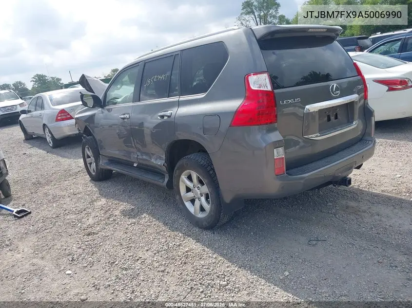 2010 Lexus Gx 460 VIN: JTJBM7FX9A5006990 Lot: 45527451