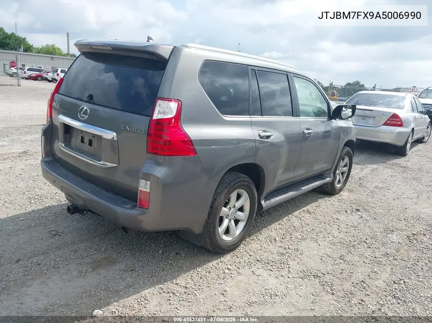 2010 Lexus Gx 460 VIN: JTJBM7FX9A5006990 Lot: 45527451